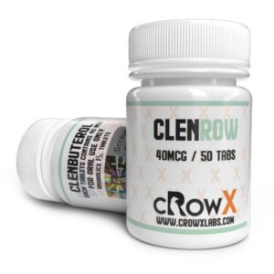 CLENROW 40 MCG / 50 Tabs ( Clenbuterol ) - cRowX Labs